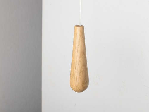 Oak wooden pull switch cord