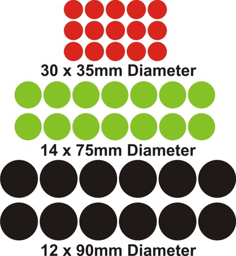 Dots spots wall art - spots,