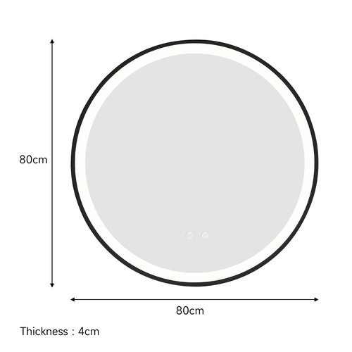 80cm led illuminated - led,