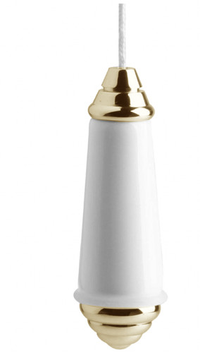 Bathroom light pull - light, for
