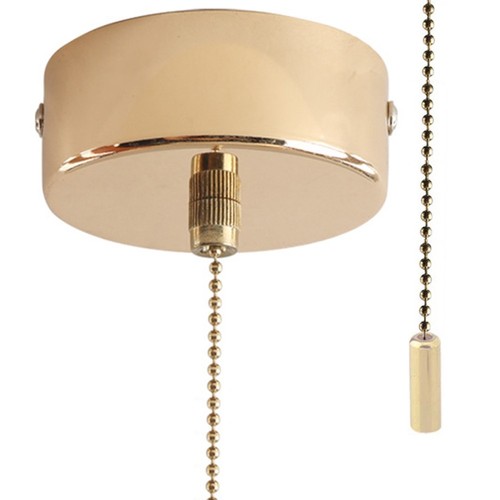 Bathroom pull cord - pull, light